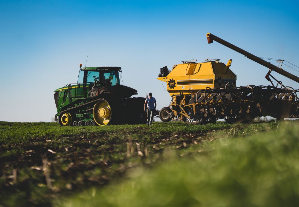 tractor and soil warrior